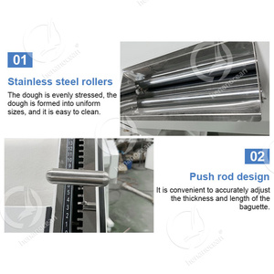 海洋面包吐司法国面包成型机棒模制手动机器生产痛苦面包 - Product Image 4
