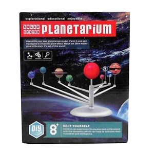 HW DIY儿童教育玩具科学模型八行星太阳系探索茎玩具 - Product Image 6