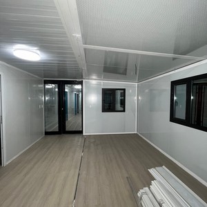 Teras ile 30FT genişletilebilir konteyner ev iyi su geçirmez prefabrik ev tatil projesi prefabrik ev - Product Image 5