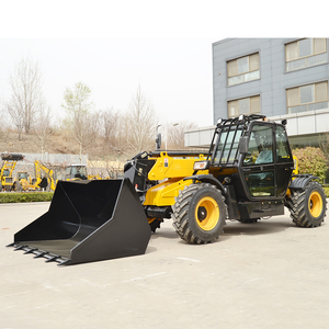 Tures建設機械7mリフティング高さ新しいテレハンドラー4X4伸縮式ハンドラー