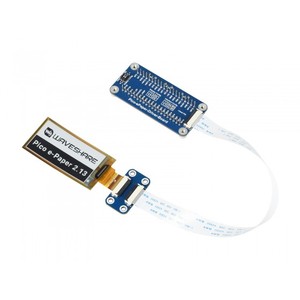 Modulo di visualizzazione E-Ink E-Paper flessibile da 2.13 pollici per Raspberry Pi Pico 212*104 nero bianco SPI supporto dello schermo personalizzato - Product Image 1