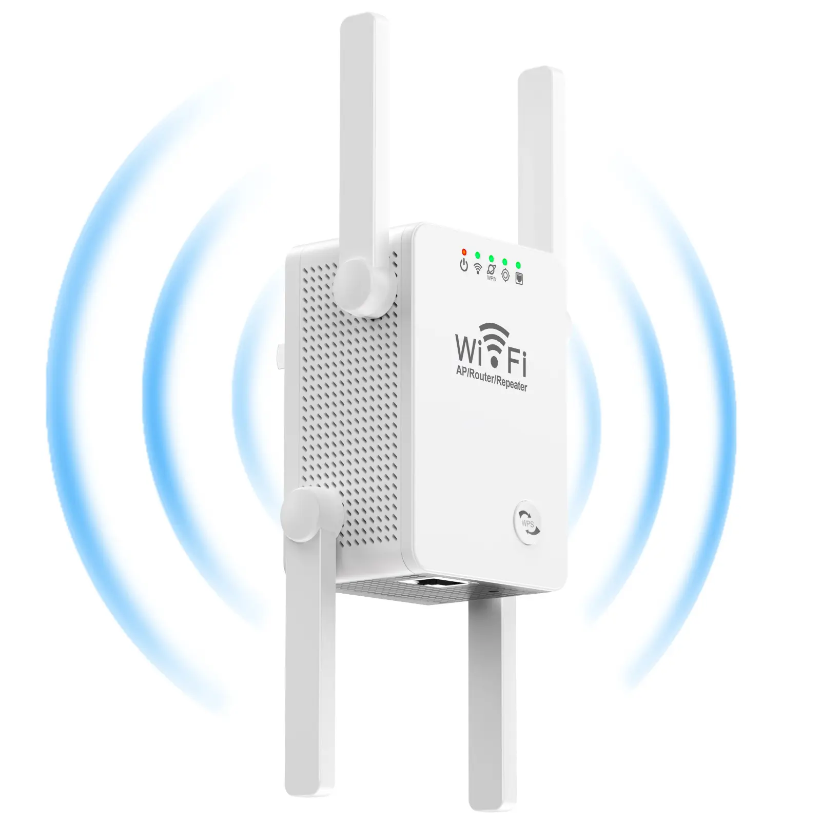 Répéteur WiFi double bande avec logo OEM 300M, amplificateur de Signal WiFi pour réseau domestique facile