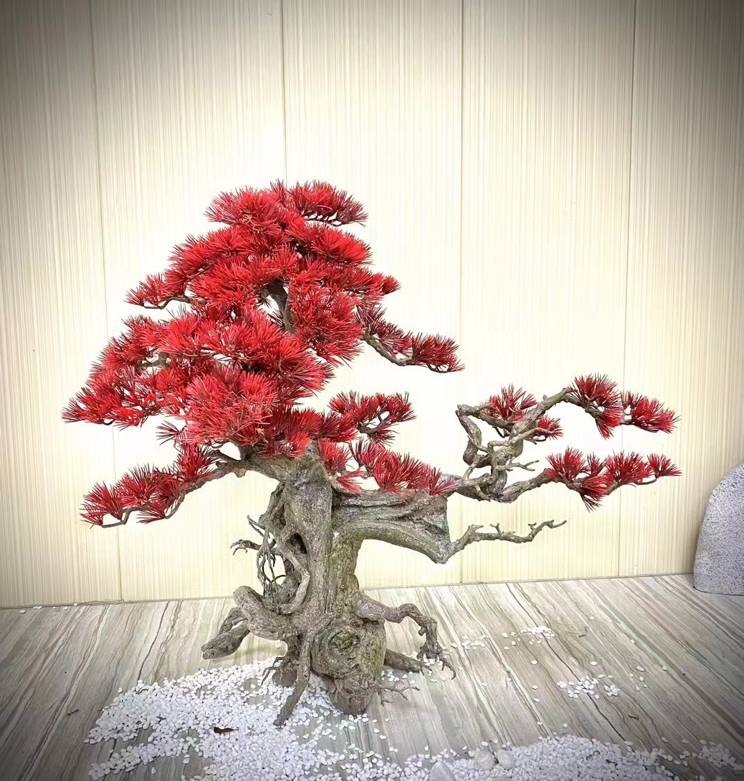 0.9m artificial red pine