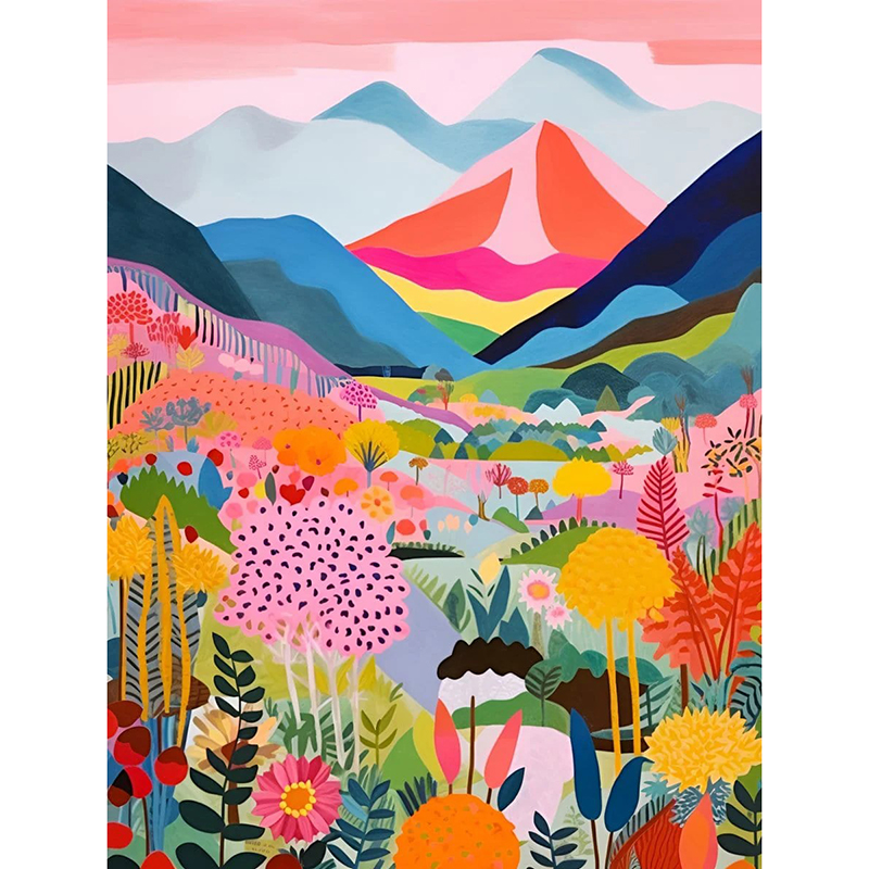 Paysage coloré 10