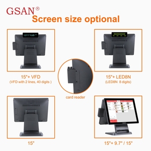 J6412 GS-T5 POS System with 4G DDR4 Memory and 256G SSD Optimized for 15-Inch Retail Transactions - Product Image 3