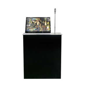 ODM Paperless Meeting Room Conference System Pop up Hidden <strong>Computer</strong> <strong>Lcd</strong> Desk Tv <strong>Monitor</strong> Motorized Lift Mechanism 15&quot;17&quot;18&quot;21&quot; - Product Image 3