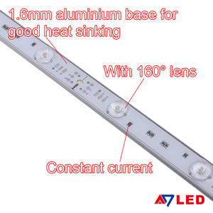 DC24V ไฟ LED 12ดวง LED ไอพี67แท่งไฟด้านหลัง LED กันน้ำได้2700K-6500K อุณหภูมิสีสำหรับกล่องไฟส่องสว่างแบบก้าวหน้า - Product Image 3