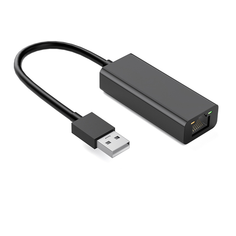 Black-S3 de coquille USB-100M-Plastic