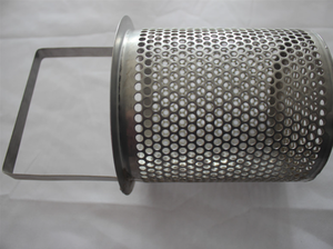 Anpassen des 304 316 Edelstahl-Korbs iebs Duplex-Sieb filters für den industriellen Öl-Abwasser behandlungs filter - Product Image 3