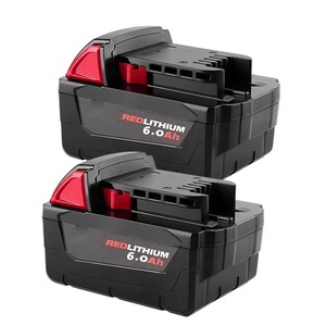 18V Cordless Tool with 6.0Ah 5.0Ah Lithium Ion <strong>Battery</strong> Pack Replacement XC M18 C18B <strong>Li18</strong> M 18B Other Power Tool Accessories - Product Image 1