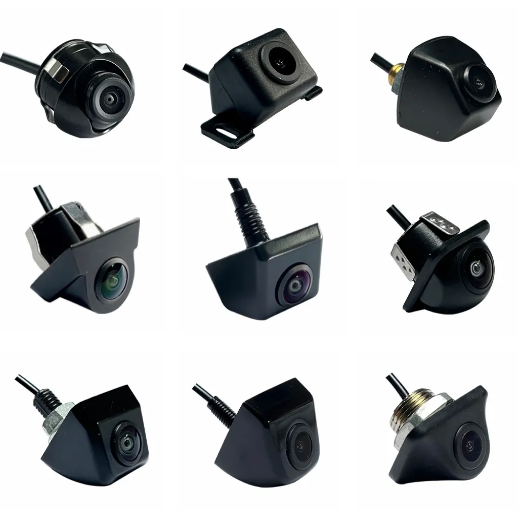 Factory Manufacturer Car Camera Reversing Aid Waterproof 720P/1080P 160 Degree Hidden Car Camera AHD Fish Eye Reverse Camera
