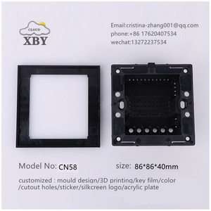 Abs Wifi Router Black Color Box <strong>Raspberry</strong> <strong>Pi</strong> Junction Box 86x86x40mm Switch <strong>case</strong> CN58 - Product Image 6