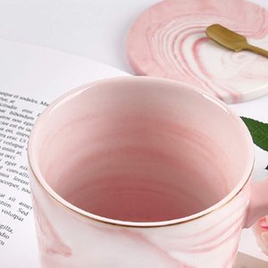 史上最高のママコーヒーマグ母ギフトノベルティギフト母の日大理石の印刷ゴールド14オンスカップ絶妙なボックスパッキングスプーン