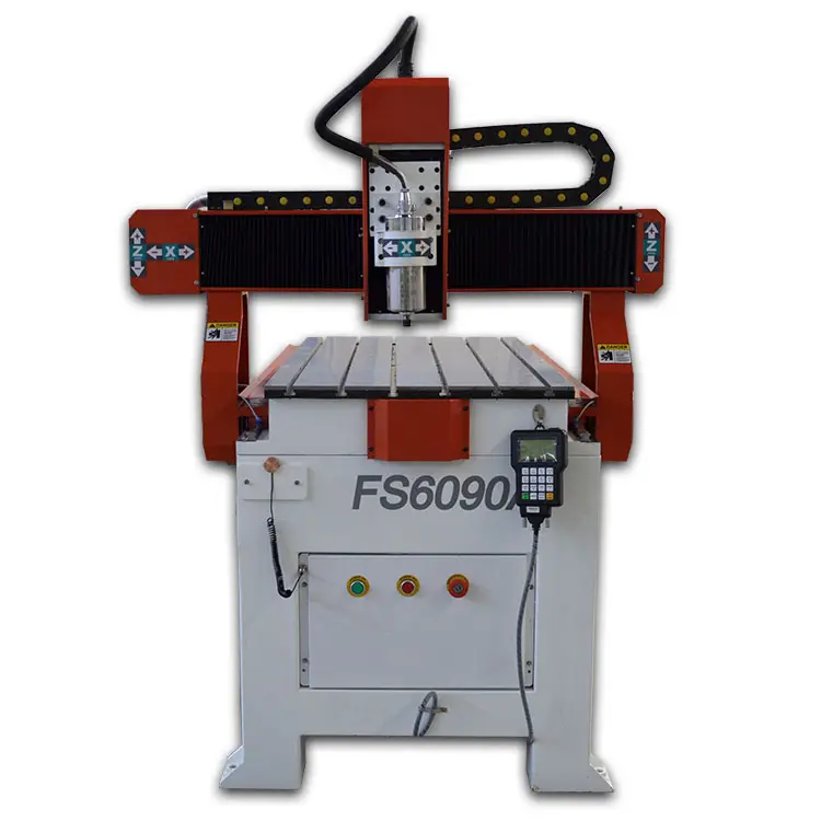 خصم! FS6090A الصغيرة 5 محور البسيطة 3 مللي متر cnc راوتر بت 1200x1200 6090 التصنيع باستخدام الحاسب الآلي آلة نحت للخشب حجر الأكريليك 6090