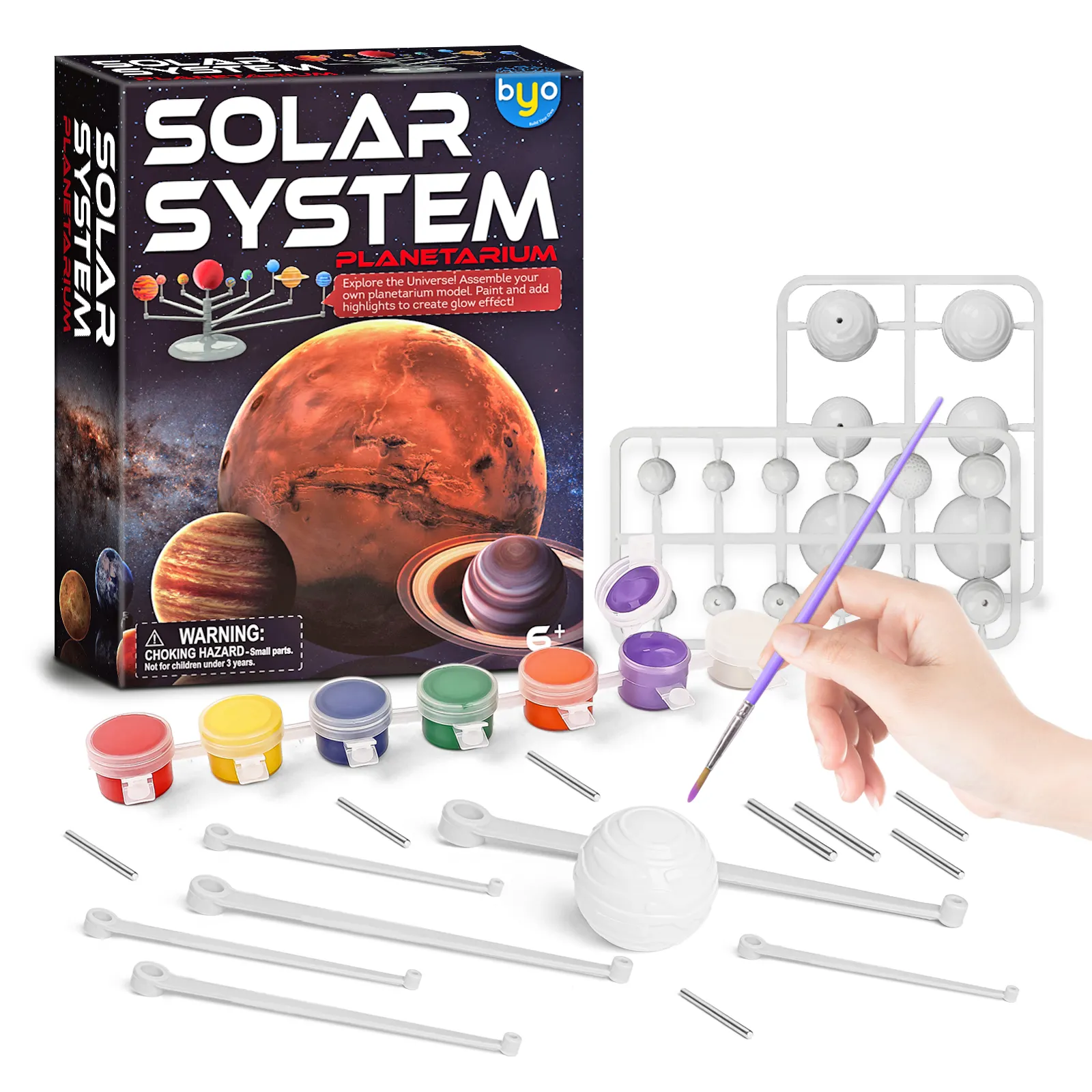 DIY 태양계 천문관 천문학 행성 모델 줄기 장난감 태양 과학 학습 다른 교육 장난감