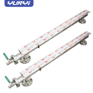 Yunyi 4-20mA Water Oem Tank <strong>Level</strong> Sensor <strong>Level</strong> Indicator Meter Digital Magnetic Flap <strong>Level</strong> Gauge - Product Image 1