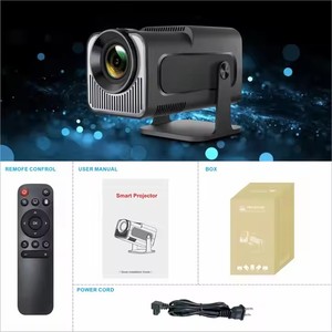 HY320 Mini cubo mágico proyector 4K datos mostrar proyector casa Android dual WiFi BT5.0 video cine en casa - Product Image 5