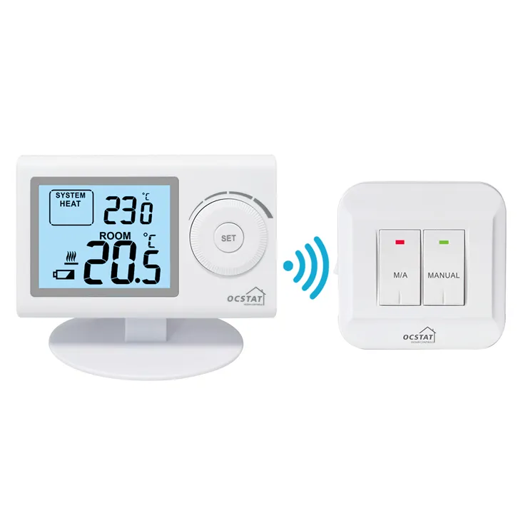 230V nuovo stile di caldaia Wireless Smart Room elettronico Non programmabile RF termostato