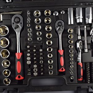 172個CR-V自動ツールセットハンドパワーソケットレンチキット車修理箱包装OEMカスタマイズ1セットMOQ - Product Image 4