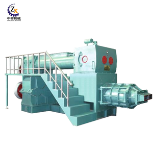 Extrusora de vacío automática, máquina de fabricación de ladrillos de arcilla, barro, tierra roja, pequeña, china, a la venta - Product Image 4