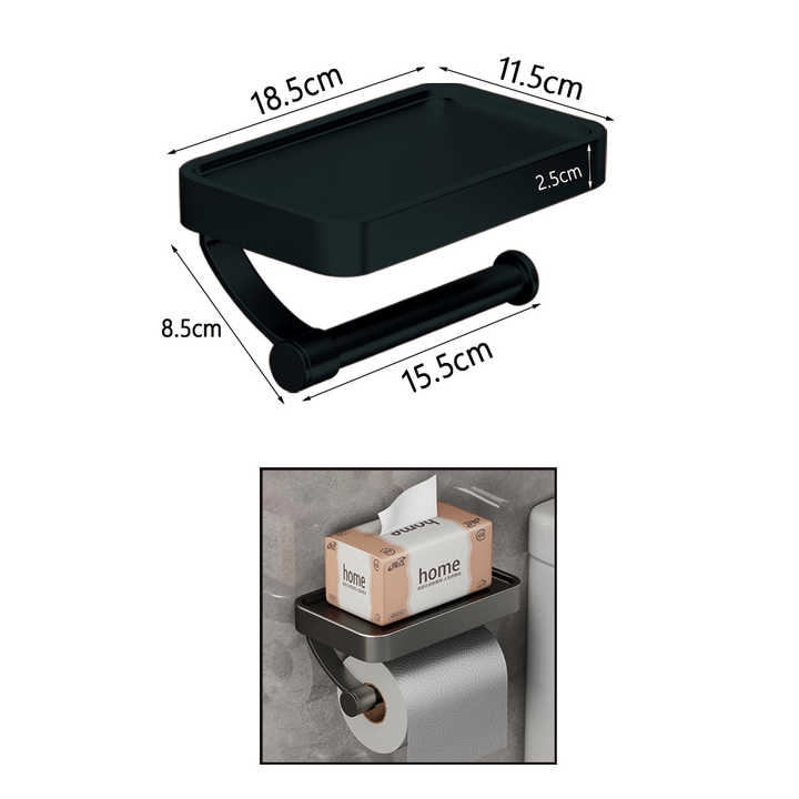 Juego de accesorios de baño negro barato Juego de accesorios de baño de 4 piezas