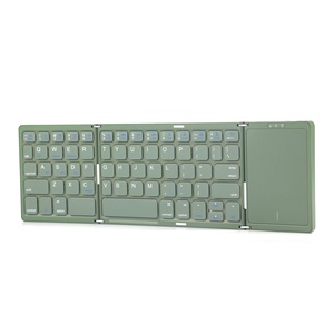 2024 nuevo teclado Tri plegable Bluetooth teclado plegable ecológico teclado inalámbrico plegable con panel táctil - Product Image 2