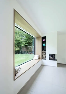 CBMmart Windproof Tempered Glass Fixed <strong>Windows</strong> Office Laminated Glass <strong>Windows</strong> Aluminum <strong>Window</strong> for Villa Building Project - Product Image 2