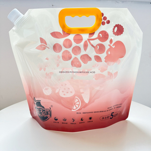 再利用可能なスパウトポーチバッグ飲料ドリンクパッケージスタンドアップバッグジュース用スパウトマイラー包装