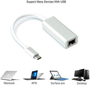 USB C Ethernet adaptörü tip C Thunderbolt3 to RJ45 gigabit ağ adaptörü - Product Image 6