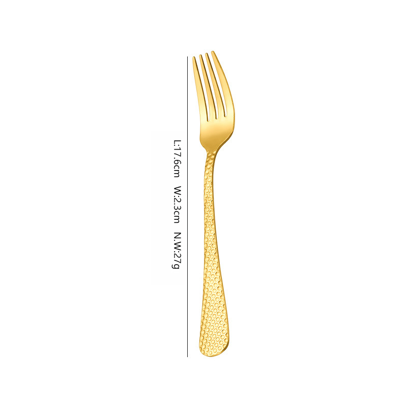 Gold Dessert Fork