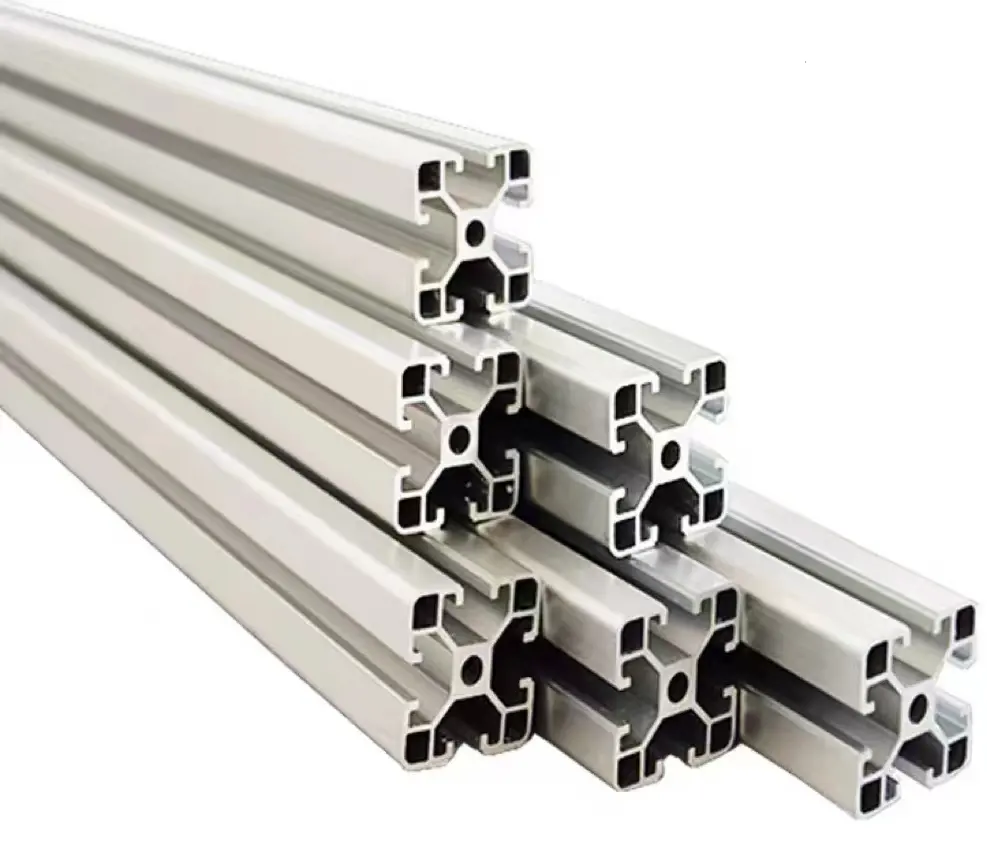 Pemasok profil ekstrusi paduan aluminium Tiongkok kustom untuk industri profil aluminium CNC