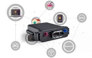 Terminal telemático inteligente IP67 IP69K impermeable y resistente para vehículos Android con GPS de alta precisión para sistema de seguimiento