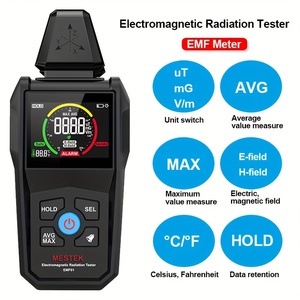 Digital Complete <strong>Functions</strong> EMF 01EMF Detector Electromagnetic Radiation Tester Black Pen Electronic Test - Product Image 3