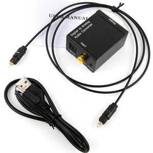 Amplificador decodificador de señal Coaxial de fibra óptica, adaptador de Audio estéreo analógico a R/L, convertidor de Audio Digital a analógico, 3,5mm - Product Image 3