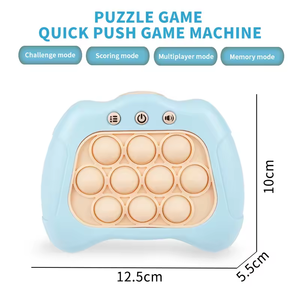 2025 New Quick Pop <strong>Light</strong> <strong>up</strong> Console Game Fast Push <strong>It</strong> Fidget Toy Quick Push Bubble Pop for Kids Breakthrough Puzzle Game Machine - Product Image 6