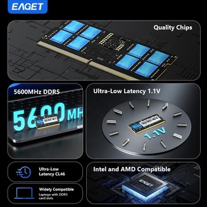 Eaget p50n máy tính xách tay DDR5 <span class=keywords><strong>RAM</strong></span> trong kho chơi game bán buôn bộ nhớ 5600MHz cho máy tính xách tay SODIMM <span class=keywords><strong>Ram</strong></span> 16GB Memoria <span class=keywords><strong>RAM</strong></span> DDR5 - Product Image 4