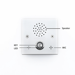 Outdoor Auto-Dial SIP <strong>Intercom</strong> <strong>Video</strong> IP Phone Call Station SOS Emerncy Telephone Broadcast <strong>System</strong>