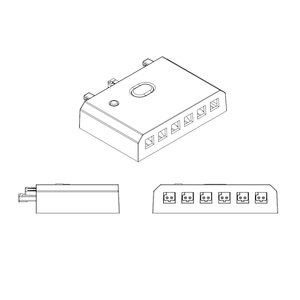 Manufacturer Smart LED RF <strong>Controller</strong> Cabinet Lighting System 12V <strong>PWM</strong> Manual Dimmers Home LED Control Box - Product Image 5