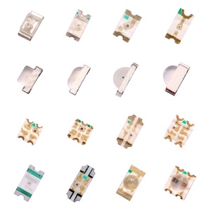 Ekinglux 1206 RGB LED ters montaj SMD LED diyot ortak anot çip yayan kırmızı ve yeşil renk LM ışık akısı - Product Image 2