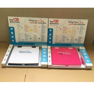 130 Function English Spanish LanguagesTalking <strong>Reading</strong> Latop Learning Machine Preschool Kids Learning Machine Educational Toys - Product Image 2