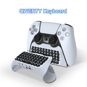 PlayStation 5コントローラー用ワイヤレスキーボード、PS5コントローラー用キーボード、ミニゲームキーボード - Product Image 2