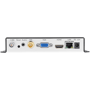 4K HD HEVC H.265 H264 IP SRT RTMP RTMPS SDI a HDMI CVBS VGA Audio decodificador de vídeo para cámara IP - Product Image 5