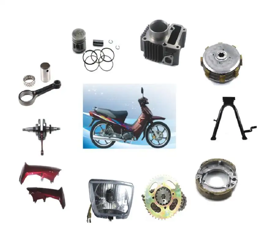 Chất lượng tốt bán buôn xe gắn máy Series cho yaaha crypton xe gắn máy Kit cho aftica thị trường.