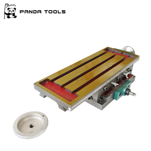 铣削钻床用铸铁燕尾滑轨导轨两轴xy十字手动滑台 - Product Image 5