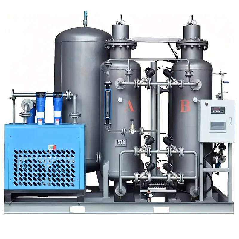 Preço industrial eficiente da máquina geradora de oxigênio O2 PSA para sistema de cilindro de enchimento de oxigênio 20m3/h