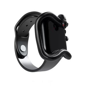 モデルS10/9/8/6/5/4/SE用AppleiWatch用ブラックスネーク保護ケース - Product Image 1