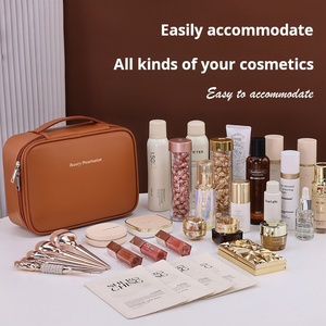 Wenjie Factory Produce Modular Makeup Bag Large Capacity <strong>New</strong> Design Detachable Cosmetic Organizer Luxury Travel Toiletry <strong>Pouch</strong> - Product Image 4