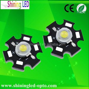 Bridgelux Epistar Sanan Chip 3000K 4000K 5500K 6500K 10000K-15000K <strong>1W</strong> 5W 3W High Power <strong>LED</strong> Diode with <strong>Star</strong> PCB Heatsink Base - Product Image 4