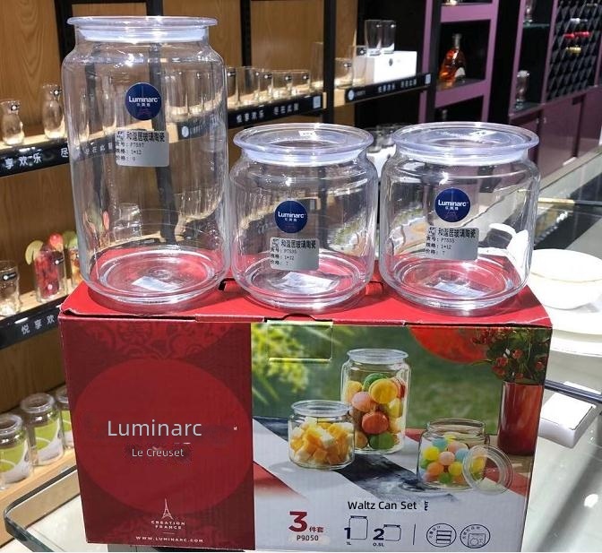 clear three-piece set (with handle) P9050