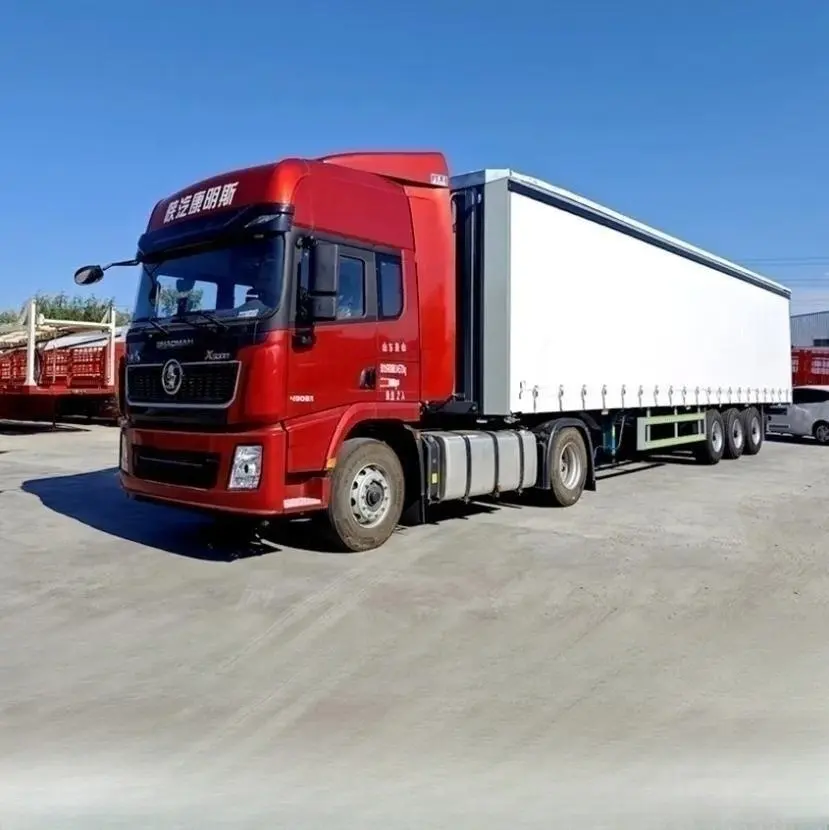 JT marka 3 Alex 40ft Semi 40 Ft yalıtımlı Van kutusu Reefer yarı römork perde yan kamyon römork